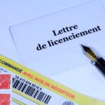 Lettera di licenziamento con raccomandata e ricevuta di ritorno per procedura disciplinare
